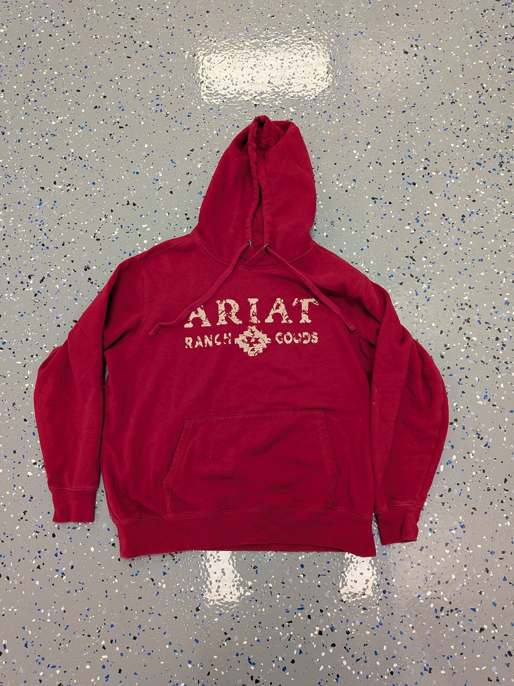 Ariat Ranch Goods Hoodie Women's Graphic Hoodie Red XL